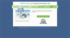 Desktop Screenshot of kueche-einrichten.de